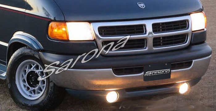 Custom Dodge Van  All Styles Front Lip/Splitter (1998 - 2003) - $290.00 (Part #DG-072-FA)